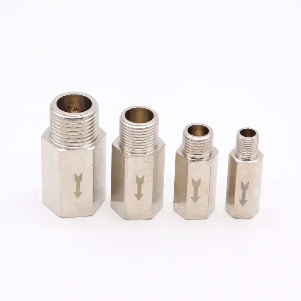 Пневматические обратные клапаны латунные BSP 1/8", 1/4", 3/8", 1/2"
Пневматические обратные клапаны латунные BSP 1/8", 1/4", 3/8", 1/2"