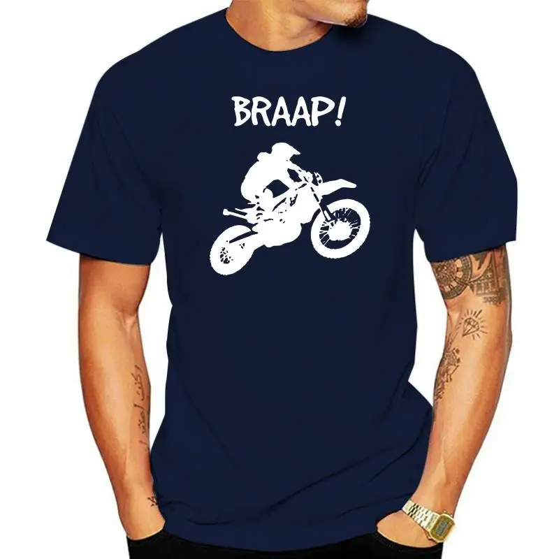 Men Short sleeve tshirt Dirt Bike Motocross Supercross Design Braap T Shirt Women t-shirt
Men Short sleeve tshirt Dirt Bike Motocross Supercross Design Braap T Shirt Women t-shirt
