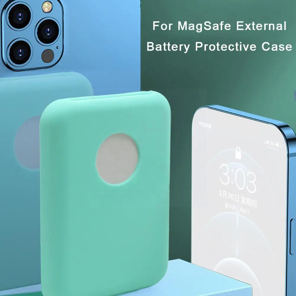 Ultra-thin Silicone Protective Cover Wireless Charger Cover For Battery Pack W0x0
Ultra-thin Silicone Protective Cover Wireless Charger Cover For Battery Pack W0x0
