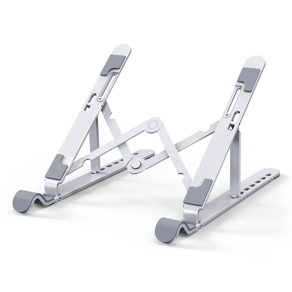 Laptop Stand For Desk Aluminium Alloy Notebook Stand Laptop Computer Accessories Foldable Support Notebook Monitor Holder
Laptop Stand For Desk Aluminium Alloy Notebook Stand Laptop Computer Accessories Foldable Support Notebook Monitor Holder