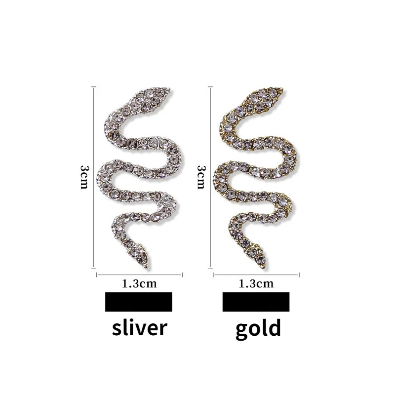 1pcs Oversized Snake 3D Nail Charm Zodiac Gold Words Metal Crystals Rhinestones For Nails Art Decorations DIY Alloy Nail Diamond
1pcs Oversized Snake 3D Nail Charm Zodiac Gold Words Metal Crystals Rhinestones For Nails Art Decorations DIY Alloy Nail Diamond