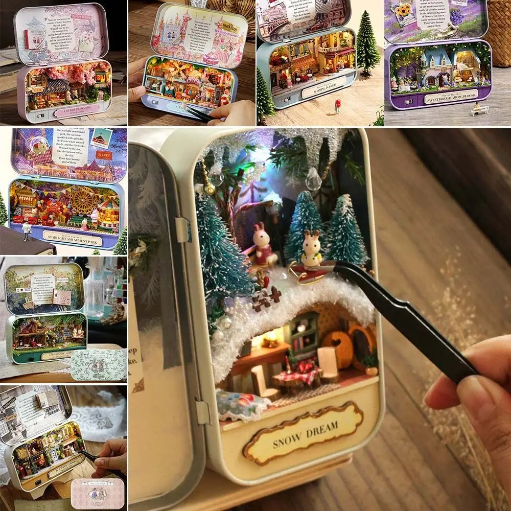 Theme Durable For Kids Box Theater Dollhouses Wooden Doll House Miniature Home Dollhouse Furniture Accessories Toys
Theme Durable For Kids Box Theater Dollhouses Wooden Doll House Miniature Home Dollhouse Furniture Accessories Toys