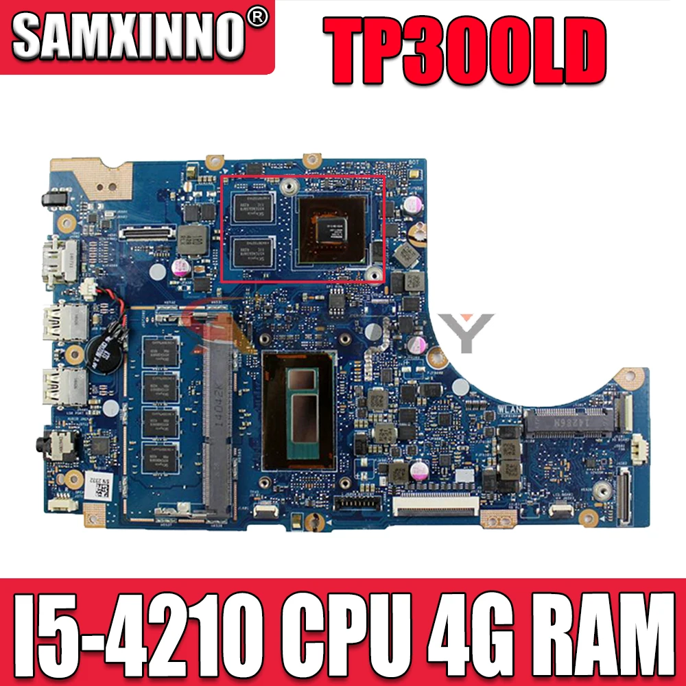Akemy Новый TP300LD Материнская плата ASUS TP300LJ TP300LD TP300L Q302L Laotop материнская плата с процессором I5-4210 4 Гб ОЗУ 2GB-GPU
Akemy Новый TP300LD Материнская плата ASUS TP300LJ TP300LD TP300L Q302L Laotop материнская плата с процессором I5-4210 4 Гб ОЗУ 2GB-GPU