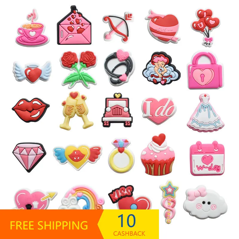 1pcs New Style Pink Cartoon Pattern Hole Shoes Decorative Buckle Accessories PVC Soft Rubber Shoe Ornament Shoe Buckle Cartoon
1pcs New Style Pink Cartoon Pattern Hole Shoes Decorative Buckle Accessories PVC Soft Rubber Shoe Ornament Shoe Buckle Cartoon