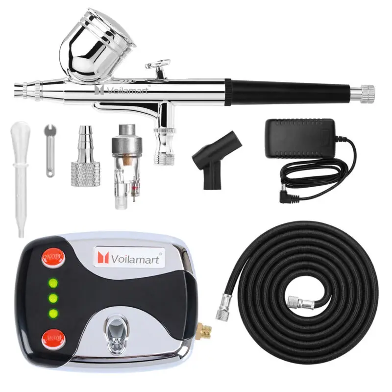 Airbrush Kit Compressor 0.3mm Double Action Airbrush Spray Paint Tattoo Beauty Art Spray Kit Free Shipping
Airbrush Kit Compressor 0.3mm Double Action Airbrush Spray Paint Tattoo Beauty Art Spray Kit Free Shipping