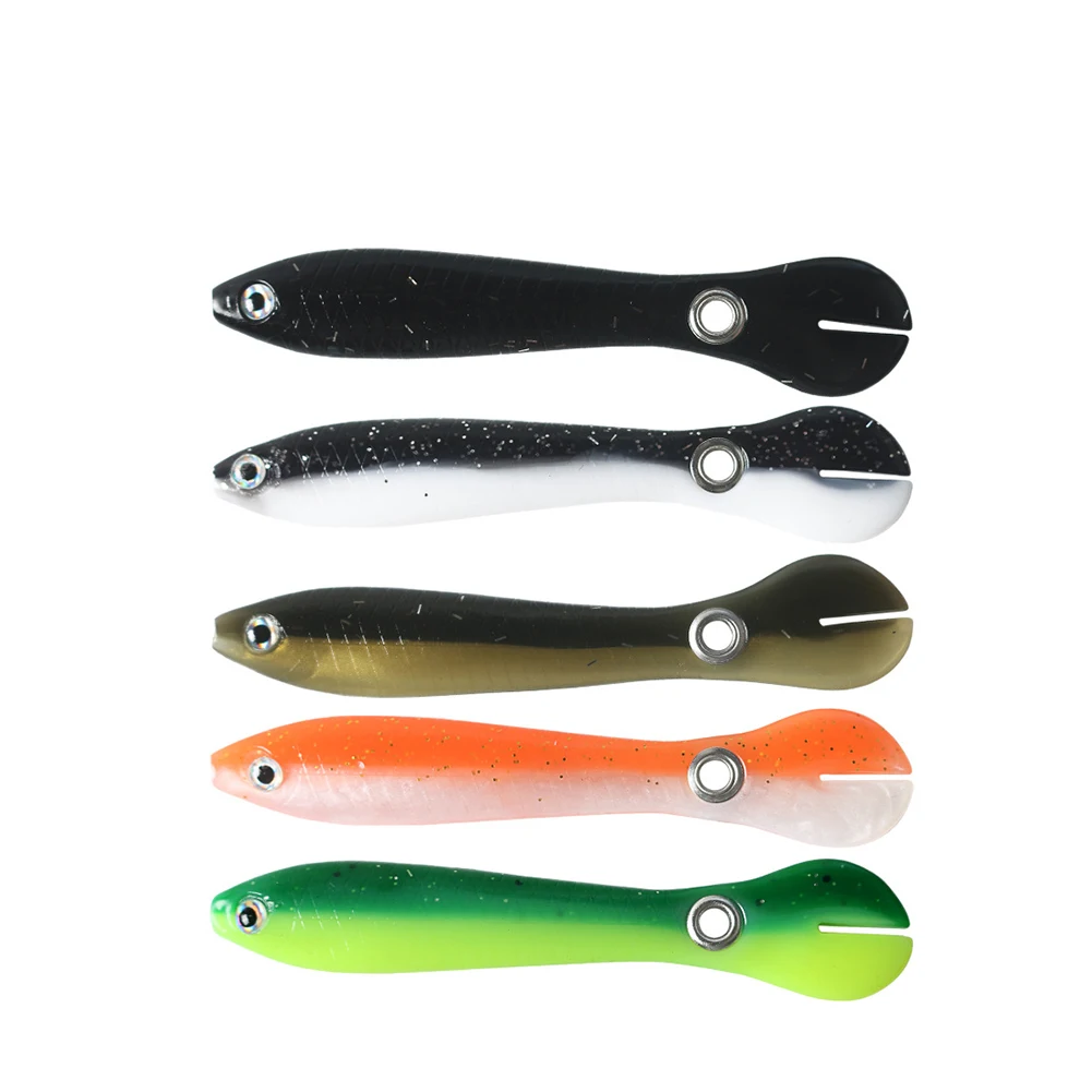 5Pcs Fishing Bait Wobble Tail Lure Silicone Loach Bait Artificial Soft Swimbaits Small Loach Bait Artificial Lure For Bass Pike
5Pcs Fishing Bait Wobble Tail Lure Silicone Loach Bait Artificial Soft Swimbaits Small Loach Bait Artificial Lure For Bass Pike