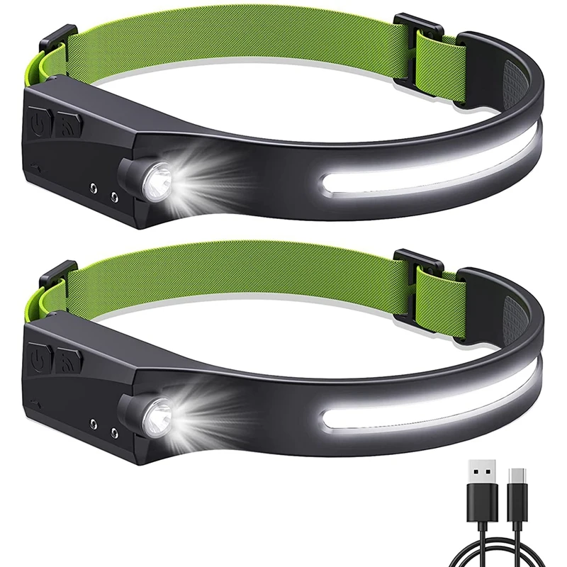 LED Head Torch,USB Head Light Lamp Rechargeable,600 Lumens COB LED Headlight, Sensor Head Torch With IPX4 Waterproof
LED Head Torch,USB Head Light Lamp Rechargeable,600 Lumens COB LED Headlight, Sensor Head Torch With IPX4 Waterproof