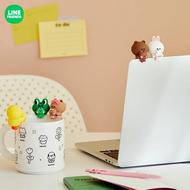 Line Friends Minini Kawaii Brown Cony Doll Mug Cup Hanging Cartoon Teaware Pot Decoration Holder Cup Rim Pendant Tea Clips Gift
Line Friends Minini Kawaii Brown Cony Doll Mug Cup Hanging Cartoon Teaware Pot Decoration Holder Cup Rim Pendant Tea Clips Gift