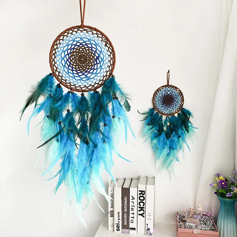 Wall Hanging Vintage Dreamcatchers Crochet Feather Decoration Halloween Props Pendant for Feathers Home Decoration Dream Catcher
Wall Hanging Vintage Dreamcatchers Crochet Feather Decoration Halloween Props Pendant for Feathers Home Decoration Dream Catcher