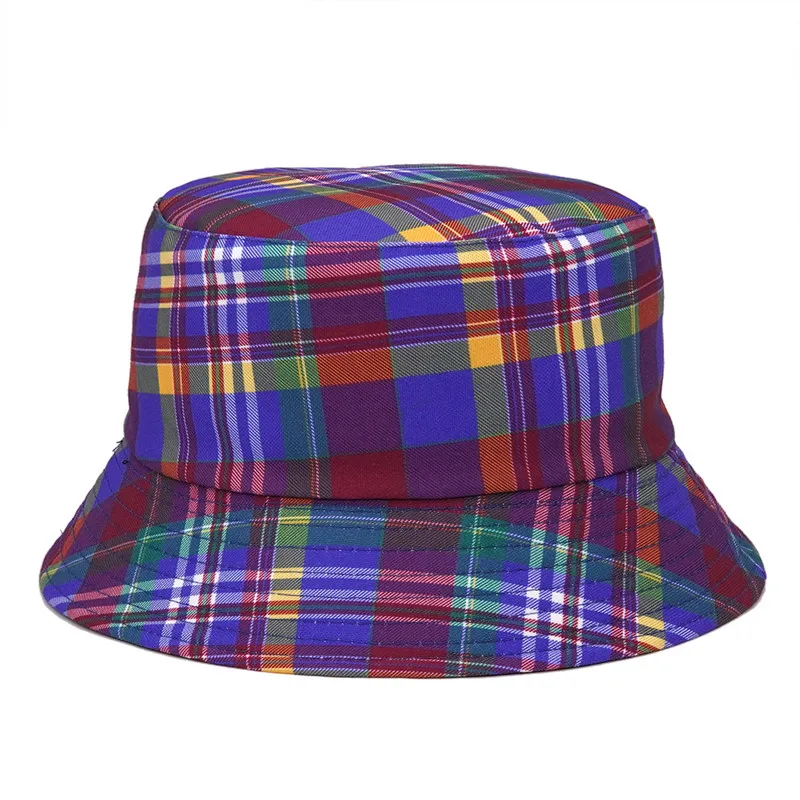 Cotton Plaid Bucket Hat Fashion Joker Outdoor Travel Sun Cap For Men And Women 148
Cotton Plaid Bucket Hat Fashion Joker Outdoor Travel Sun Cap For Men And Women 148