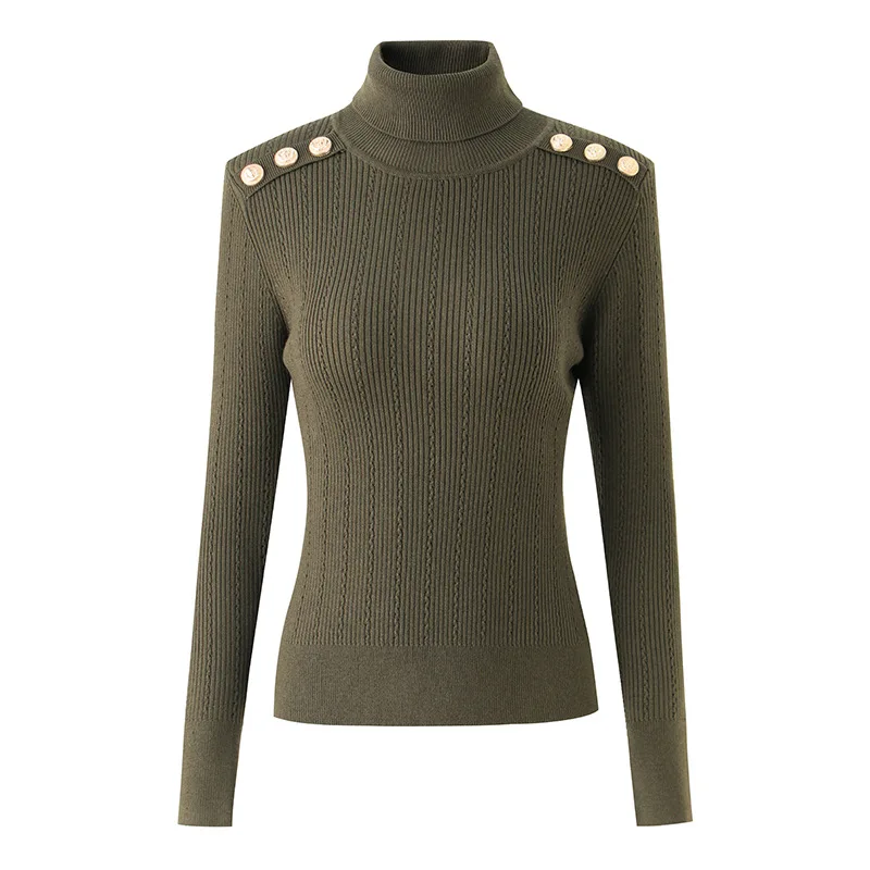 2022 Spring And Autumn Temperament Commuter Pullover Long-sleeved Turtleneck Sweater Wool Blend Slim Knitted Top Women
2022 Spring And Autumn Temperament Commuter Pullover Long-sleeved Turtleneck Sweater Wool Blend Slim Knitted Top Women