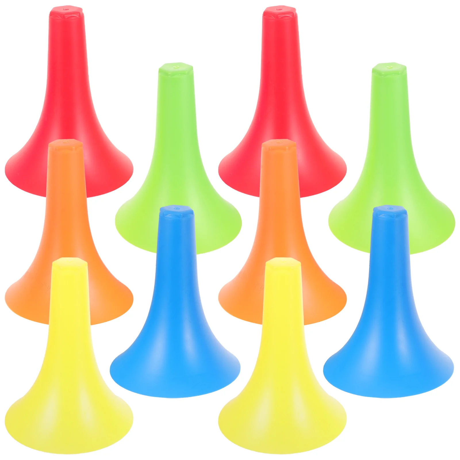 10 Pcs Cell Football Horn Barricade Mini Soccer Balls Roller Sports Cone Pp Training Marker
10 Pcs Cell Football Horn Barricade Mini Soccer Balls Roller Sports Cone Pp Training Marker