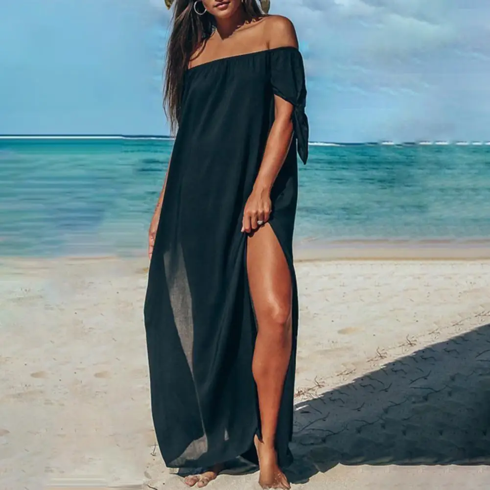 Fashion Bikini Dress Wear Resistant Swimsuit Dress Comfortable Short Sleeve Cover-Up Dress Soft
Fashion Bikini Dress Wear Resistant Swimsuit Dress Comfortable Short Sleeve Cover-Up Dress Soft