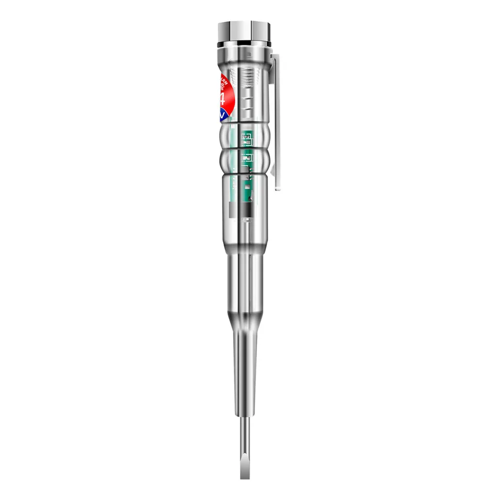ANENG B14 24-250V Tester Electric Induced Electric Screwdriver Probe With Indicator Light Sound and Light Alarm Test Pen
ANENG B14 24-250V Tester Electric Induced Electric Screwdriver Probe With Indicator Light Sound and Light Alarm Test Pen