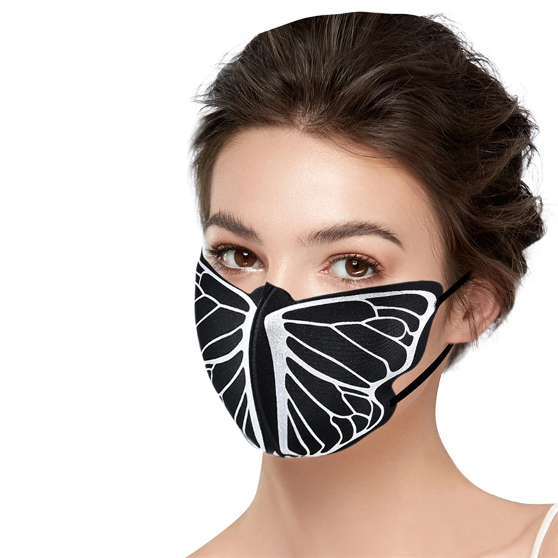 1pc Adult Masks black Masque Anime Halloween Cosplay Windproof Smog Mascarillas Face Mask Butterfly Print Breathable veil
1pc Adult Masks black Masque Anime Halloween Cosplay Windproof Smog Mascarillas Face Mask Butterfly Print Breathable veil
