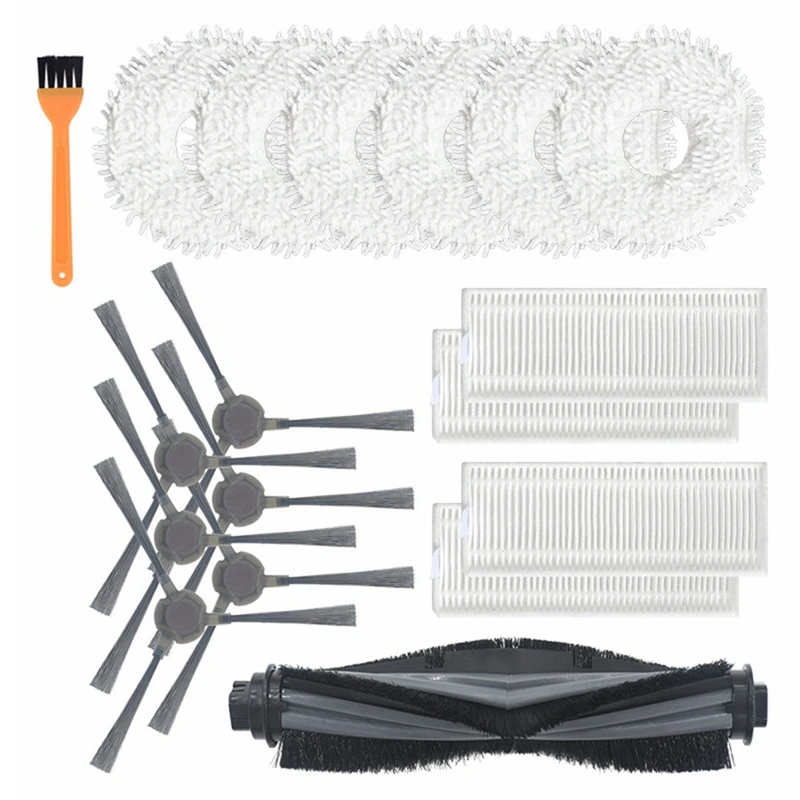 Сменные аксессуары для робота-пылесоса Ecovacs Deebot N9 N9, моющаяся основная и боковая щетка для швабры, тканевый фильтр, 18 шт.
Сменные аксессуары для робота-пылесоса Ecovacs Deebot N9 N9, моющаяся основная и боковая щетка для швабры, тканевый фильтр, 18 шт.