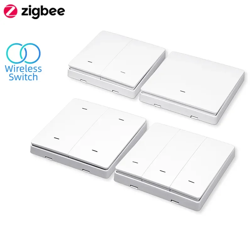 NEW2023 Zigbee Wireless Smart Scene 1 2 3 4 Gang Remote Controller Sticker Switches ZHA Zigbee2MQTT
NEW2023 Zigbee Wireless Smart Scene 1 2 3 4 Gang Remote Controller Sticker Switches ZHA Zigbee2MQTT