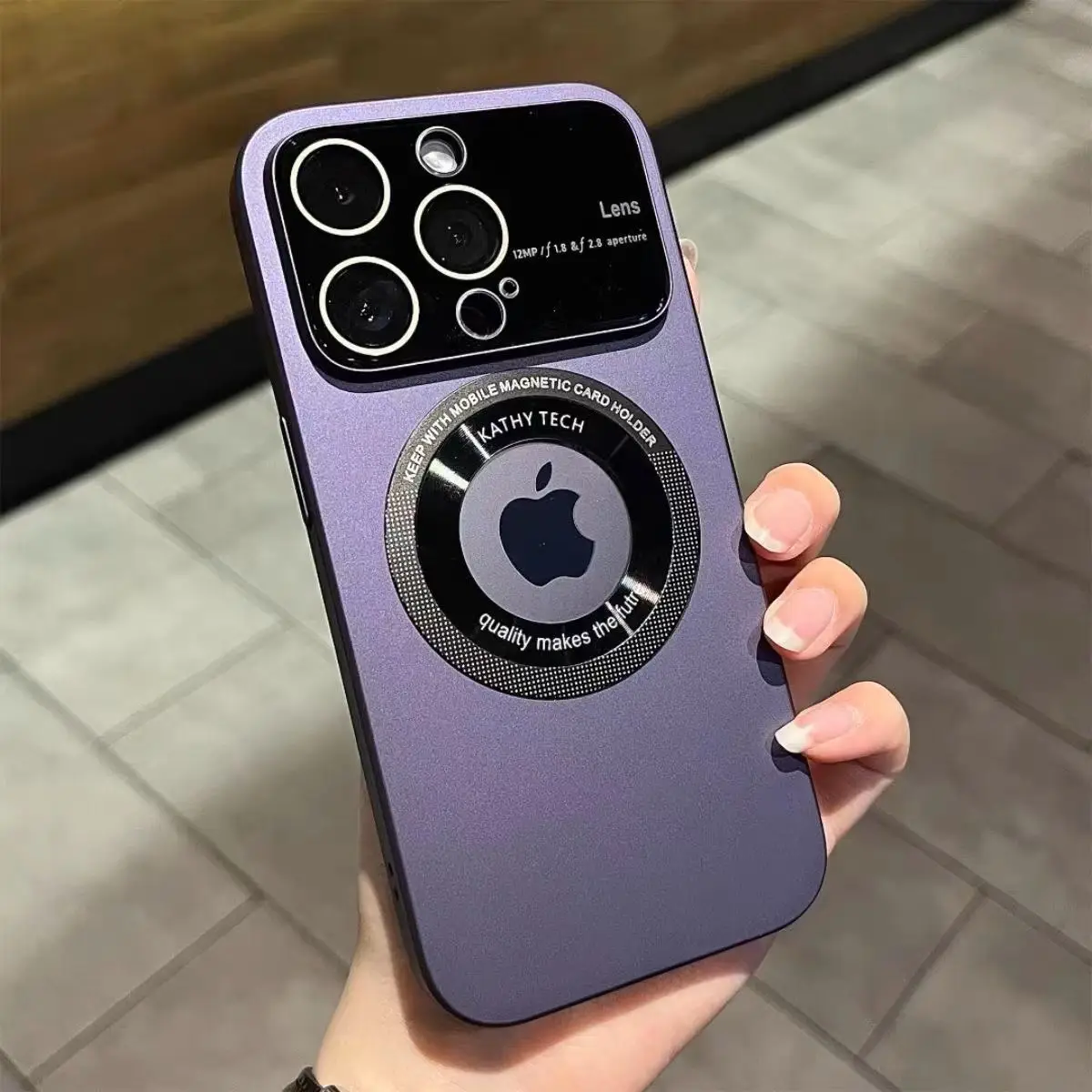 UTOPER Luxury Slim Matte PC Magsafe Case for iPhone 14 Pro Max 13 Pro 12 Pro Max Plus Lens Protector Logo Hole Ultra Thin Cover
UTOPER Luxury Slim Matte PC Magsafe Case for iPhone 14 Pro Max 13 Pro 12 Pro Max Plus Lens Protector Logo Hole Ultra Thin Cover
