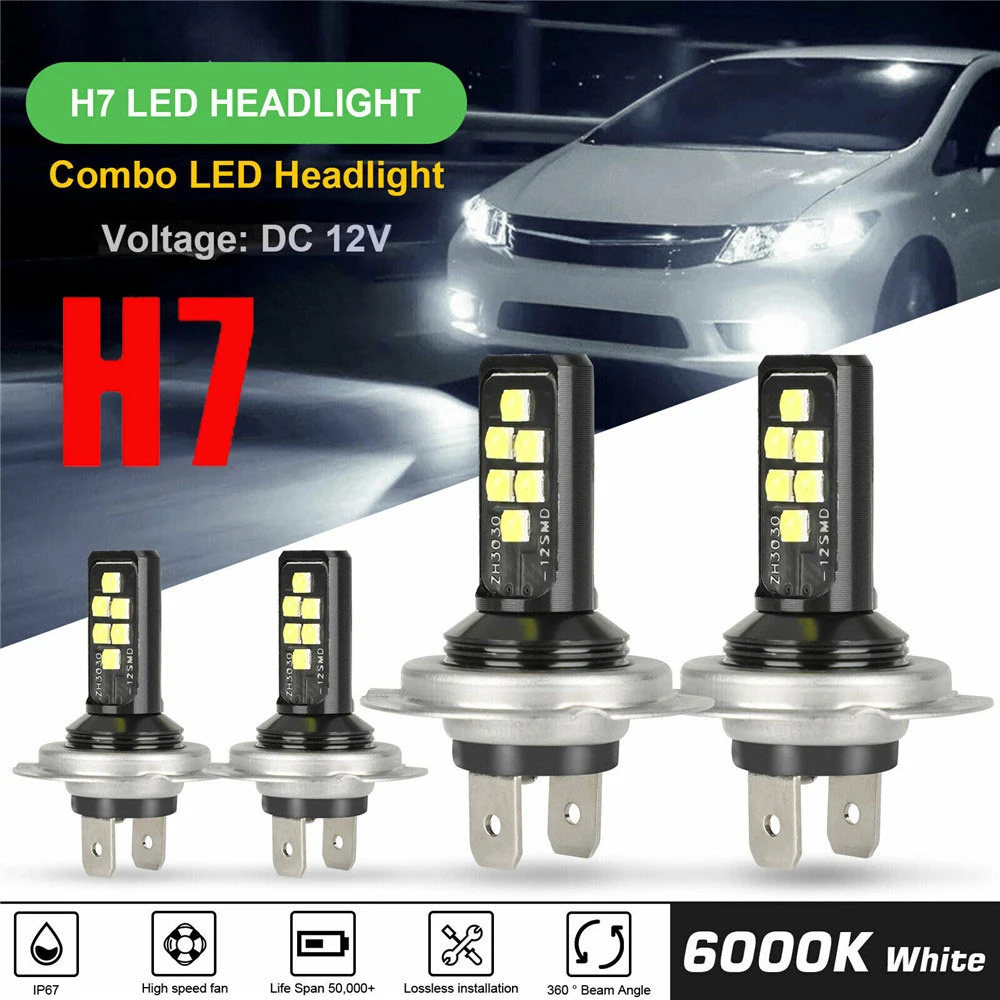 Durable Led Car Light Headlamp Superbright Universal Led Headlight 0w 52000lm 6000k Car Accessories Headlight Led Lights H7 H4
Durable Led Car Light Headlamp Superbright Universal Led Headlight 0w 52000lm 6000k Car Accessories Headlight Led Lights H7 H4