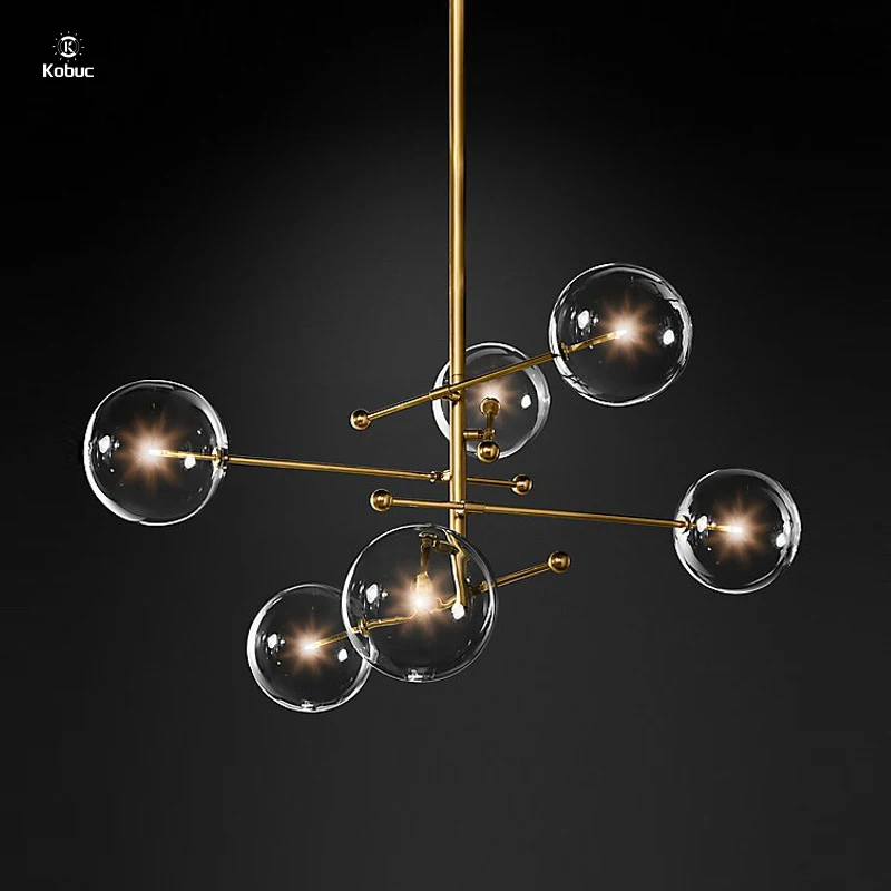 Kobuc Postmodern LED Chandelier Living Room Black Gold Hanging Light Fixture Nordic Dining Room Glass ball Pendant Lamp Lighting
Kobuc Postmodern LED Chandelier Living Room Black Gold Hanging Light Fixture Nordic Dining Room Glass ball Pendant Lamp Lighting