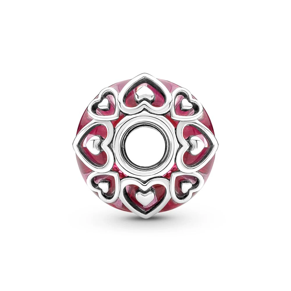 S925 Original Heart-Shaped Pink Love Advertising Glass String Beads DIY Bracelet Necklace Fit for Pandora Women Birthday Gifts
S925 Original Heart-Shaped Pink Love Advertising Glass String Beads DIY Bracelet Necklace Fit for Pandora Women Birthday Gifts