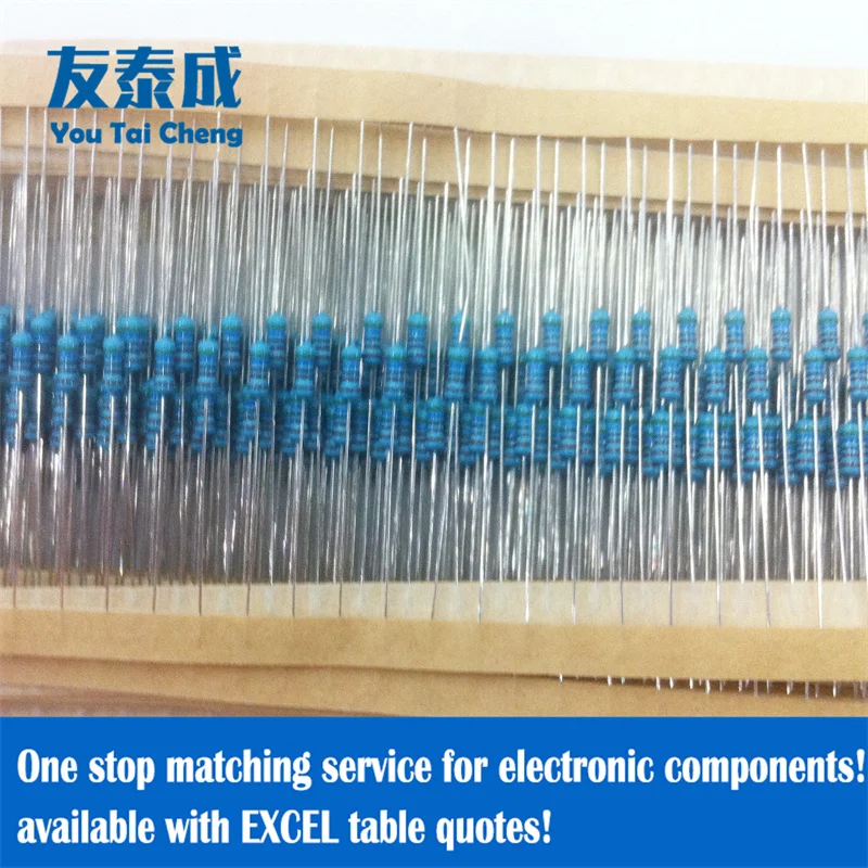 50PCS DIP Low Resistance Value, Five Color Ring,Metal Film Resistor 1/4W(0.25W) ±1% 0.43Ω 0.47Ω 0.5Ω 0.36Ω 0.56Ω 0.62Ω 0.68Ω
50PCS DIP Low Resistance Value, Five Color Ring,Metal Film Resistor 1/4W(0.25W) ±1% 0.43Ω 0.47Ω 0.5Ω 0.36Ω 0.56Ω 0.62Ω 0.68Ω