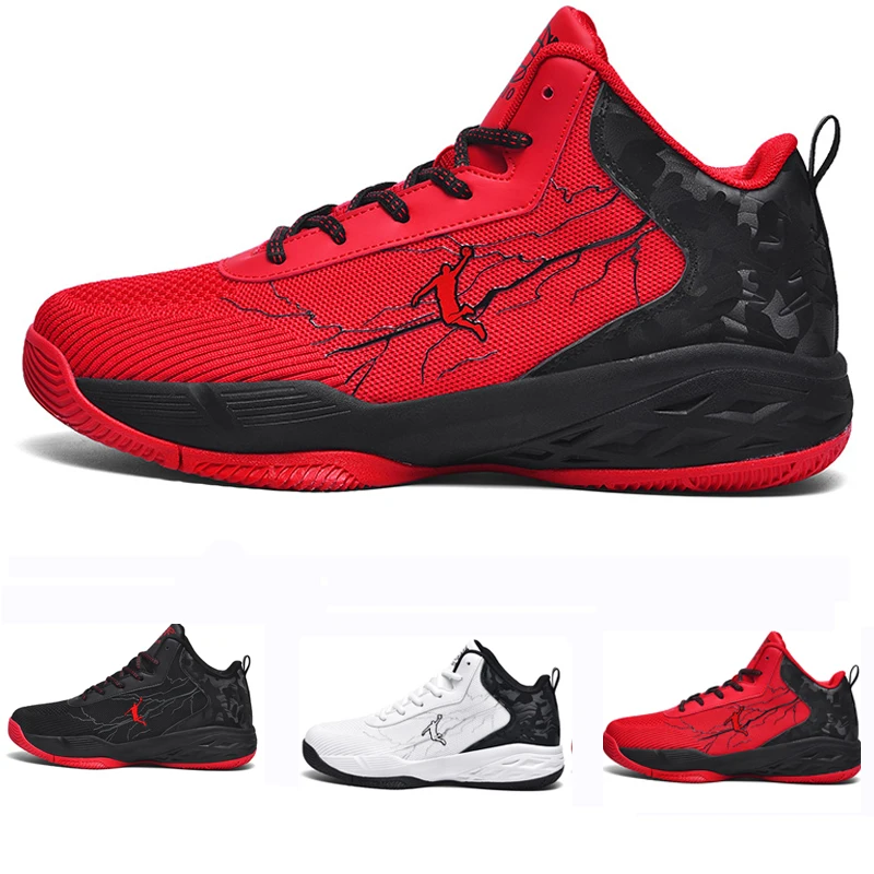 Men's Basketball Shoes Breathable Cushioning Non-Slip Wearable Sports Shoes Gym Training Athletic Basketball Sneakers for Women
Men's Basketball Shoes Breathable Cushioning Non-Slip Wearable Sports Shoes Gym Training Athletic Basketball Sneakers for Women