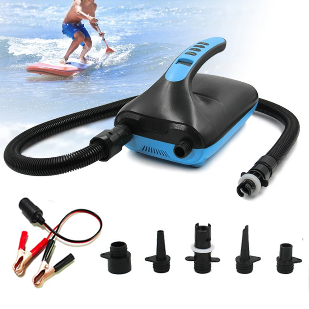 Электрический воздушный насос для серфинга, 20 фунтов на квадратный дюйм, Надувное весло со встроенной защитой от напряжения, ЖК-дисплей, 12 В, 110 Вт
Электрический воздушный насос для серфинга, 20 фунтов на квадратный дюйм, Надувное весло со встроенной защитой от напряжения, ЖК-дисплей, 12 В, 110 Вт