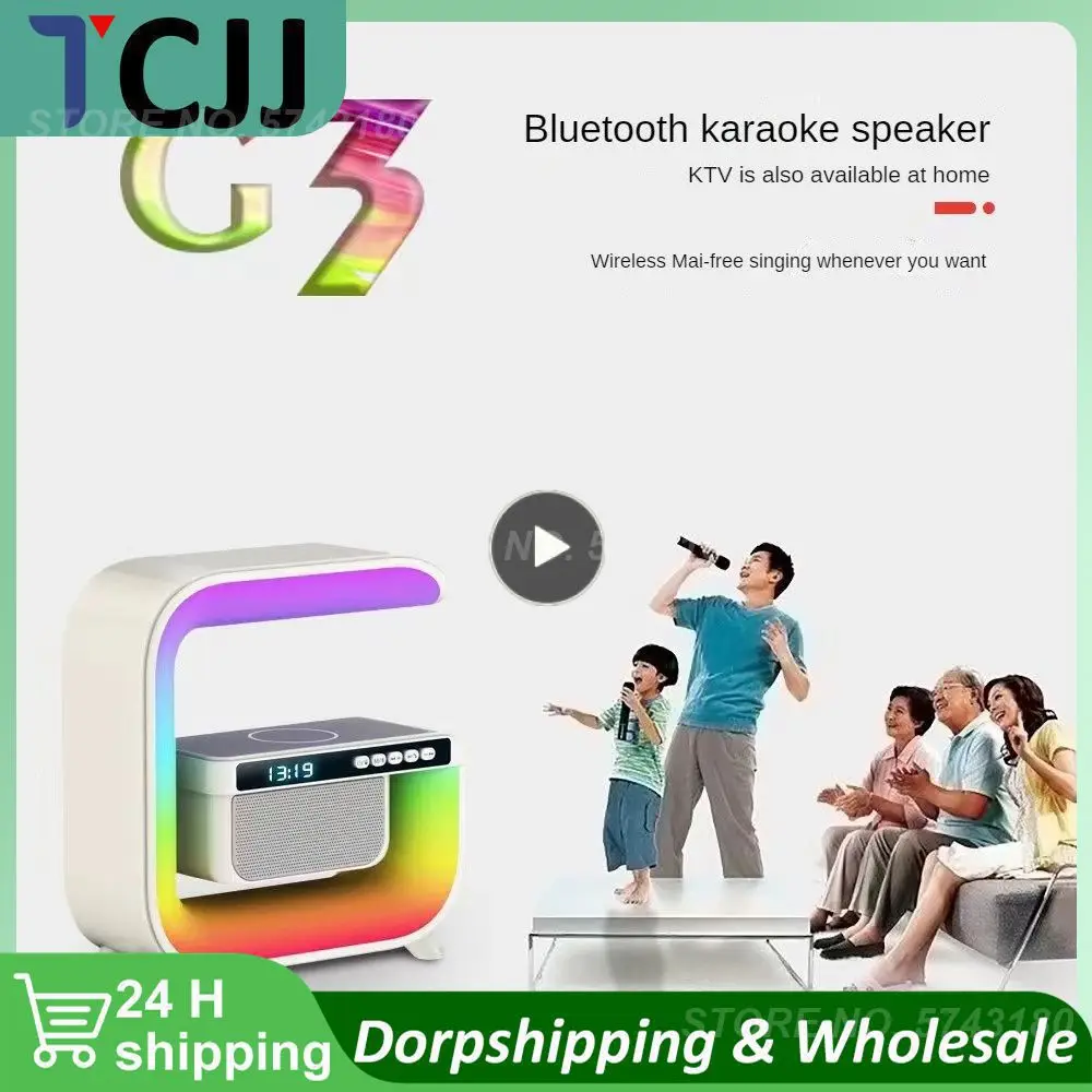 Speaker Easy To Use Stylish And Colorful Clock Display 15w Wireless Charging Music Enthusiast Desk Lamp Durable
Speaker Easy To Use Stylish And Colorful Clock Display 15w Wireless Charging Music Enthusiast Desk Lamp Durable
