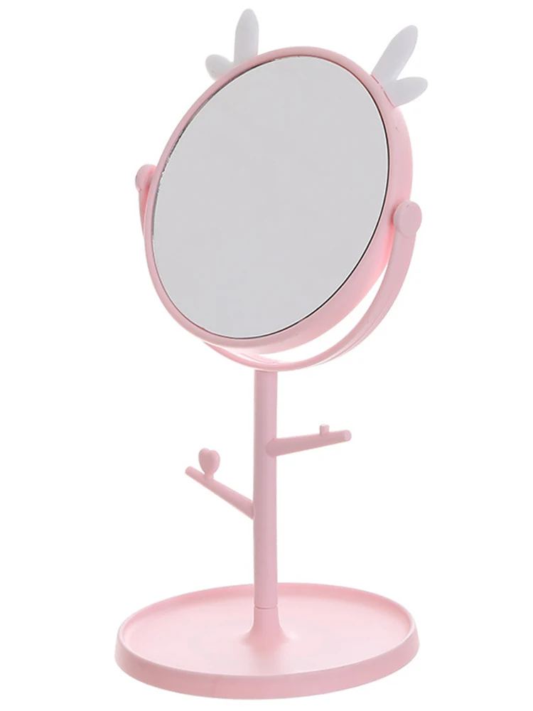 Portable Cute Makeup Mirros Desktop Multifunctional Vanity Mounted Dressing Mirror for Bathroom Living Room Home Decoration
Portable Cute Makeup Mirros Desktop Multifunctional Vanity Mounted Dressing Mirror for Bathroom Living Room Home Decoration