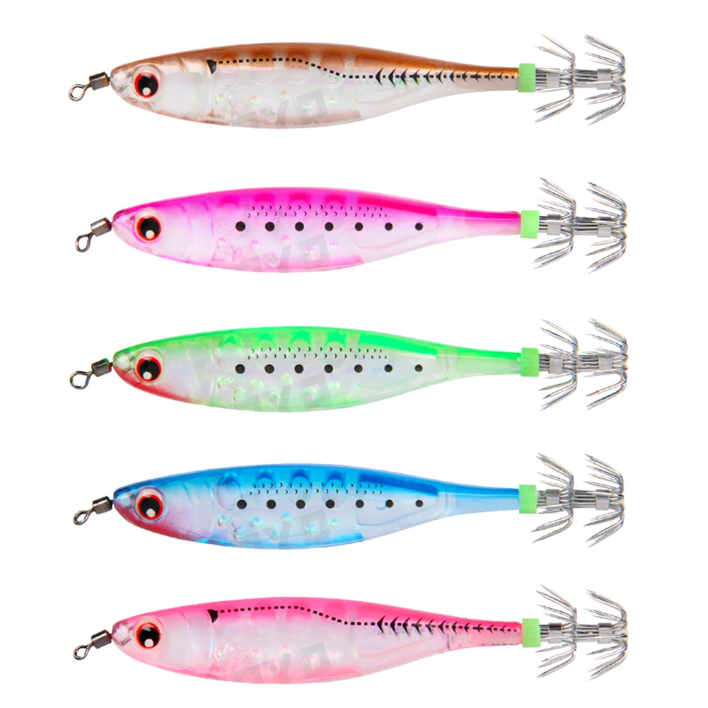 Floating Fishing Lure Luminous Squid Outdoors Sport Fishing Tools Luminous Octopus Cuttlefish Bait Jigs Sea Boat Fishing Sutte
Floating Fishing Lure Luminous Squid Outdoors Sport Fishing Tools Luminous Octopus Cuttlefish Bait Jigs Sea Boat Fishing Sutte