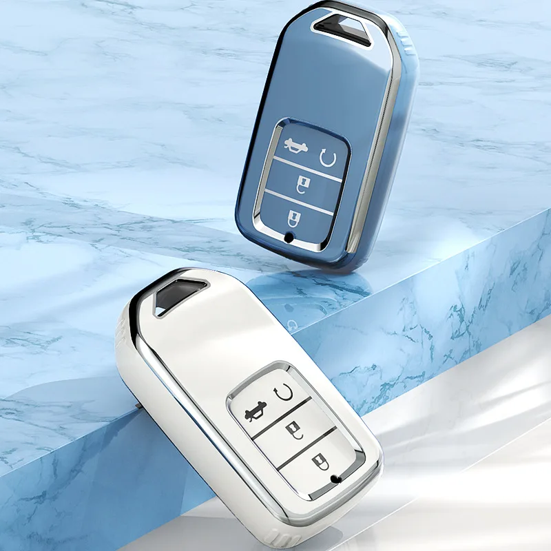 TPU Car Key Case Cover Shell For Honda CRV CR-V Fit Civic Accord HR-V HRV City Odyssey XR-V Protector Holder Keyless Accessories
TPU Car Key Case Cover Shell For Honda CRV CR-V Fit Civic Accord HR-V HRV City Odyssey XR-V Protector Holder Keyless Accessories