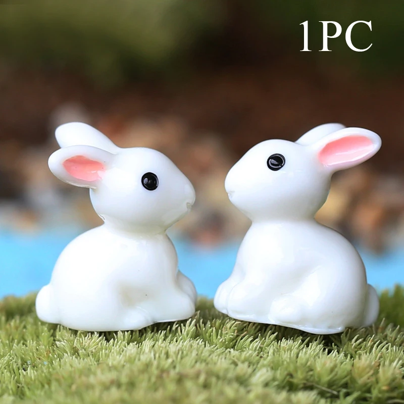 Cute Little White Rabbit Ornament Mini Moss Micro Landscape Decorative Resin Rabbit Mini Animals Miniature Home Decor Crafts
Cute Little White Rabbit Ornament Mini Moss Micro Landscape Decorative Resin Rabbit Mini Animals Miniature Home Decor Crafts