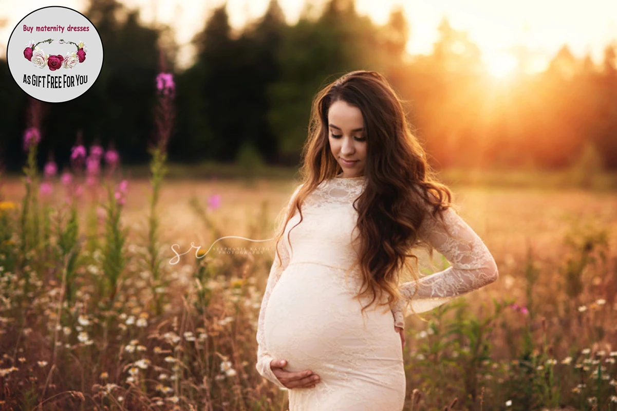 Women Fashion Lace Pregnancy Dress for Photography Long Sleeve Long Bodycon Nursing Maxi Maternity Gown
Women Fashion Lace Pregnancy Dress for Photography Long Sleeve Long Bodycon Nursing Maxi Maternity Gown