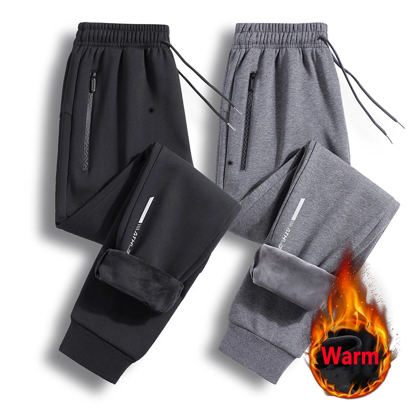 2022 Winter Autumn Warm Thick Loose Fleece Sweatpants Mens Black Casual Baggy Man Joggers Sportswear Plus Size 8XL Pants for Men
2022 Winter Autumn Warm Thick Loose Fleece Sweatpants Mens Black Casual Baggy Man Joggers Sportswear Plus Size 8XL Pants for Men