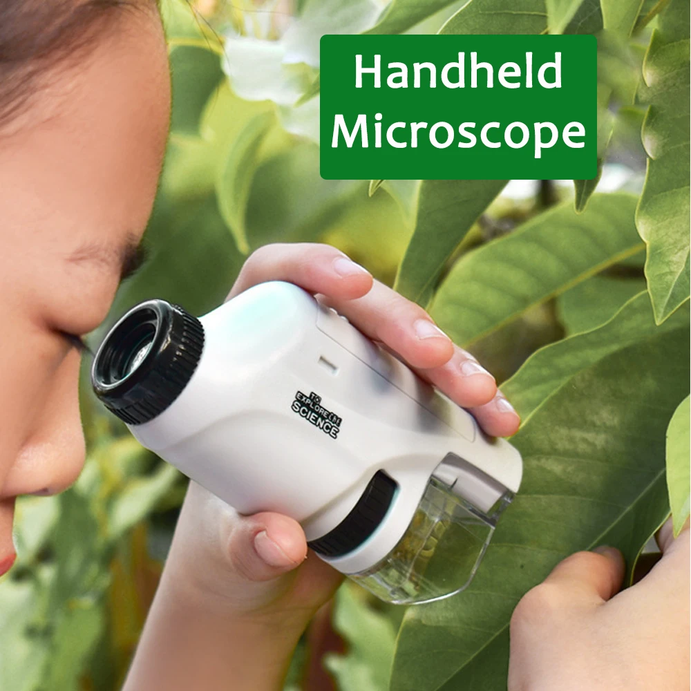 2022 New Mini Pocket Microscope Kit 60-120x Lab Handheld Microscope Handheld Microscope With LED Light Kids Science Microscope
2022 New Mini Pocket Microscope Kit 60-120x Lab Handheld Microscope Handheld Microscope With LED Light Kids Science Microscope