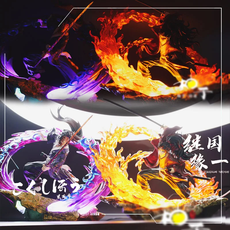 Anime Demon Slayer Figure Kokushibo Tsugikuni Yoriichi Kokushibo with Light Action Figurine Statue PVC Collection Model Toy Gift 
Anime Demon Slayer Figure Kokushibo Tsugikuni Yoriichi Kokushibo with Light Action Figurine Statue PVC Collection Model Toy Gift