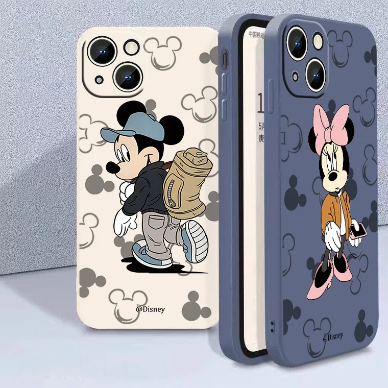 Disney Mickey Minnie Phone Case For Apple iPhone 14 13 12 11 mini XS XR X Pro Max 8 7 6S 6 Plus Liquid Rope Cover
Disney Mickey Minnie Phone Case For Apple iPhone 14 13 12 11 mini XS XR X Pro Max 8 7 6S 6 Plus Liquid Rope Cover