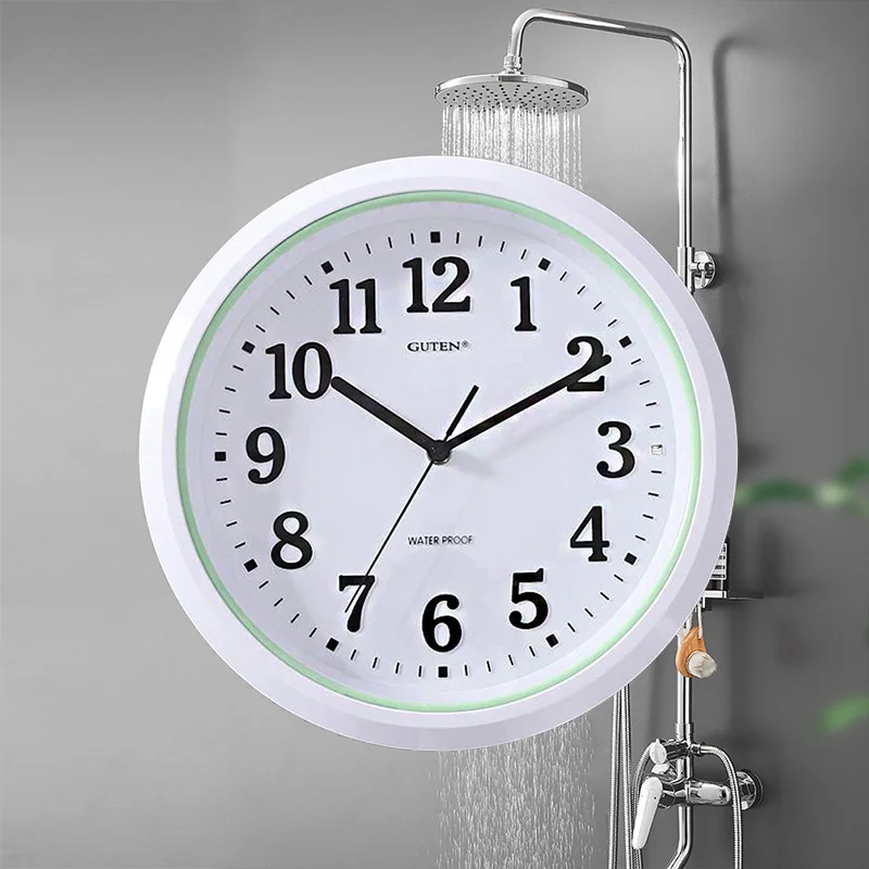 Jinzhongbao waterproof wall clock bathroom kitchen oil smoke proof quartz clock swimming pool workshop moisture-proof dust clock
Jinzhongbao waterproof wall clock bathroom kitchen oil smoke proof quartz clock swimming pool workshop moisture-proof dust clock
