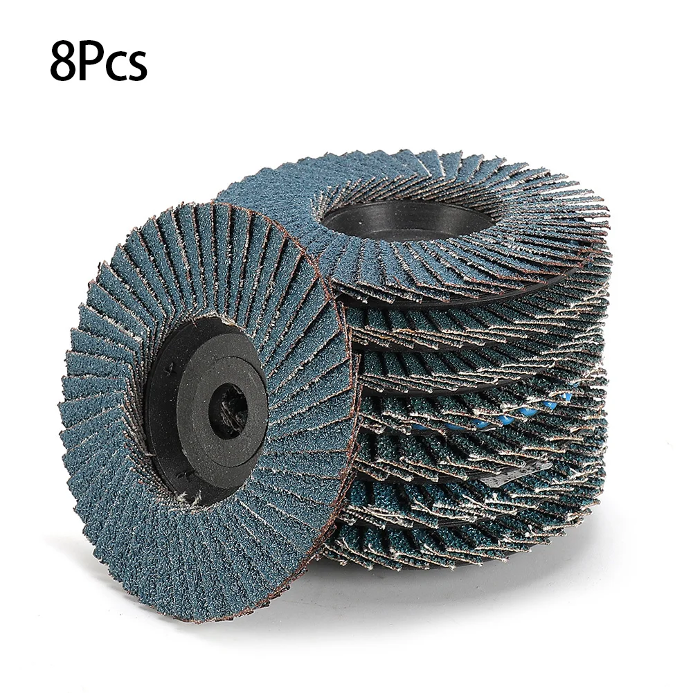 8pcs 40/60/80/120Grit Flat Flap Discs 75mm Sanding Grinding Wheels Blades Wood Cutting Polishing For Angle Grinder Abrasive Tool
8pcs 40/60/80/120Grit Flat Flap Discs 75mm Sanding Grinding Wheels Blades Wood Cutting Polishing For Angle Grinder Abrasive Tool