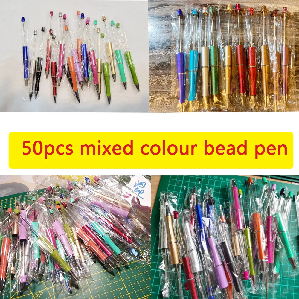 50pcs Beaded Ballpoint Pen DIY Gift Valentines Day Presents Bridesmaid Gift Wedding Souvenir Party Favor Wedding Gifts
50pcs Beaded Ballpoint Pen DIY Gift Valentines Day Presents Bridesmaid Gift Wedding Souvenir Party Favor Wedding Gifts