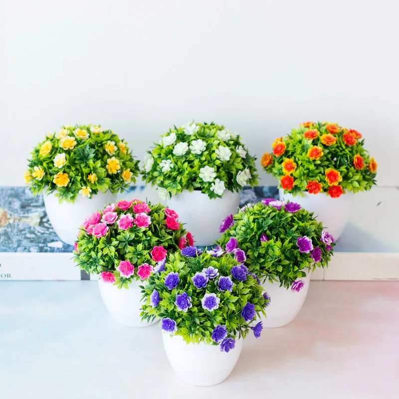 Artificial Plants Flower Potted Bonsai Fake Small Flower Plants Flowers Potted for Home Garden Ornaments Balcony Yard Decor
Artificial Plants Flower Potted Bonsai Fake Small Flower Plants Flowers Potted for Home Garden Ornaments Balcony Yard Decor