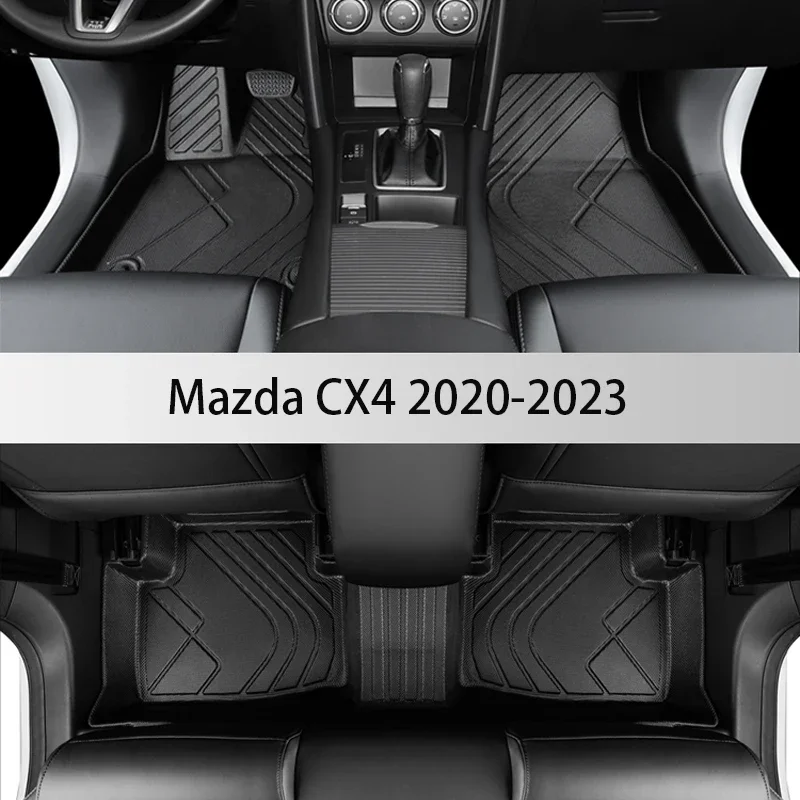 Автомобильные коврики TPE на заказ для Mazda CX4 2020 2021 2022 2023, водонепроницаемый ковер, аксессуары для салона автомобиля 
Автомобильные коврики TPE на заказ для Mazda CX4 2020 2021 2022 2023, водонепроницаемый ковер, аксессуары для салона автомобиля