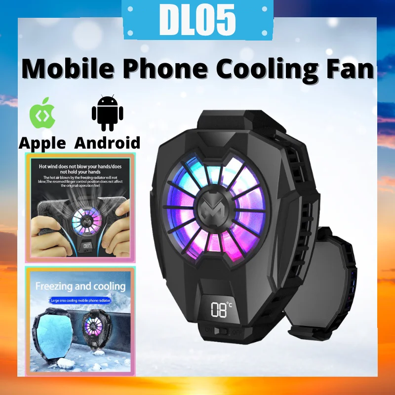 MEMO DL05 Mobile Phone Cooler Phone Cooling Fan Case Game Radiator DL06 FL05 Cool Heat Sink Cooler System For Cell Phones Tablet
MEMO DL05 Mobile Phone Cooler Phone Cooling Fan Case Game Radiator DL06 FL05 Cool Heat Sink Cooler System For Cell Phones Tablet