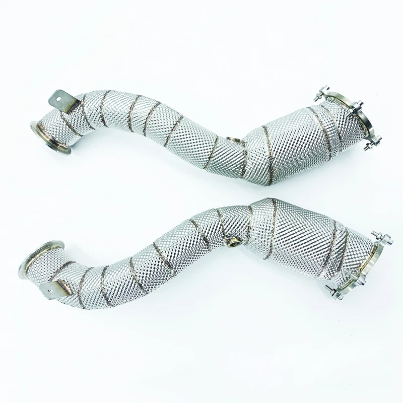 Exhaust Downpipe For Mclaren 720S 4.0T 2018-2022 Stainless Steel Downpipe with catalyst Car Exhaust System
Exhaust Downpipe For Mclaren 720S 4.0T 2018-2022 Stainless Steel Downpipe with catalyst Car Exhaust System