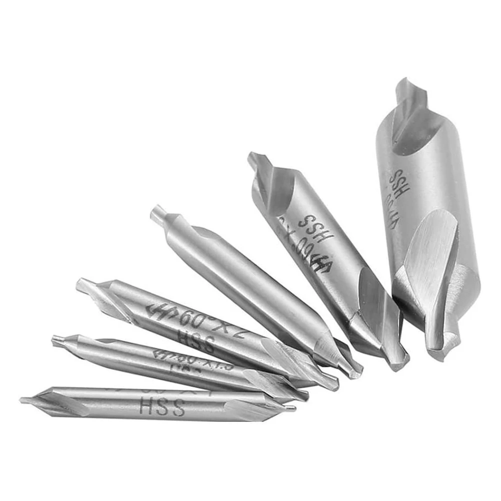 Brand New None HSS Center Drill Combined Tool Double Ended Lathe Spotting Drill Tackle Center 5/3/2.5/2/1.5/1mm
Brand New None HSS Center Drill Combined Tool Double Ended Lathe Spotting Drill Tackle Center 5/3/2.5/2/1.5/1mm