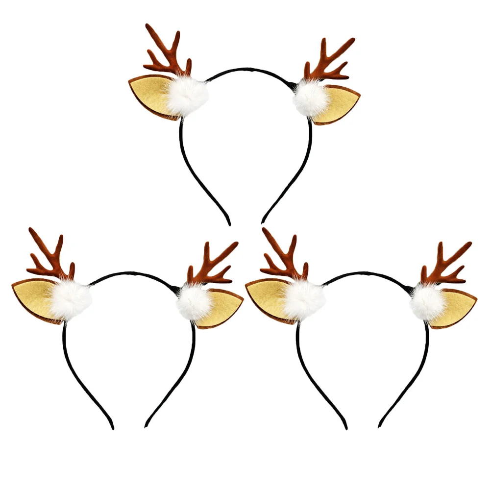 3Pcs Christmas Exquisite Adorable Headbands Party Cat Ears Reindeer Antler Holidy Bands Hairbands 
3Pcs Christmas Exquisite Adorable Headbands Party Cat Ears Reindeer Antler Holidy Bands Hairbands