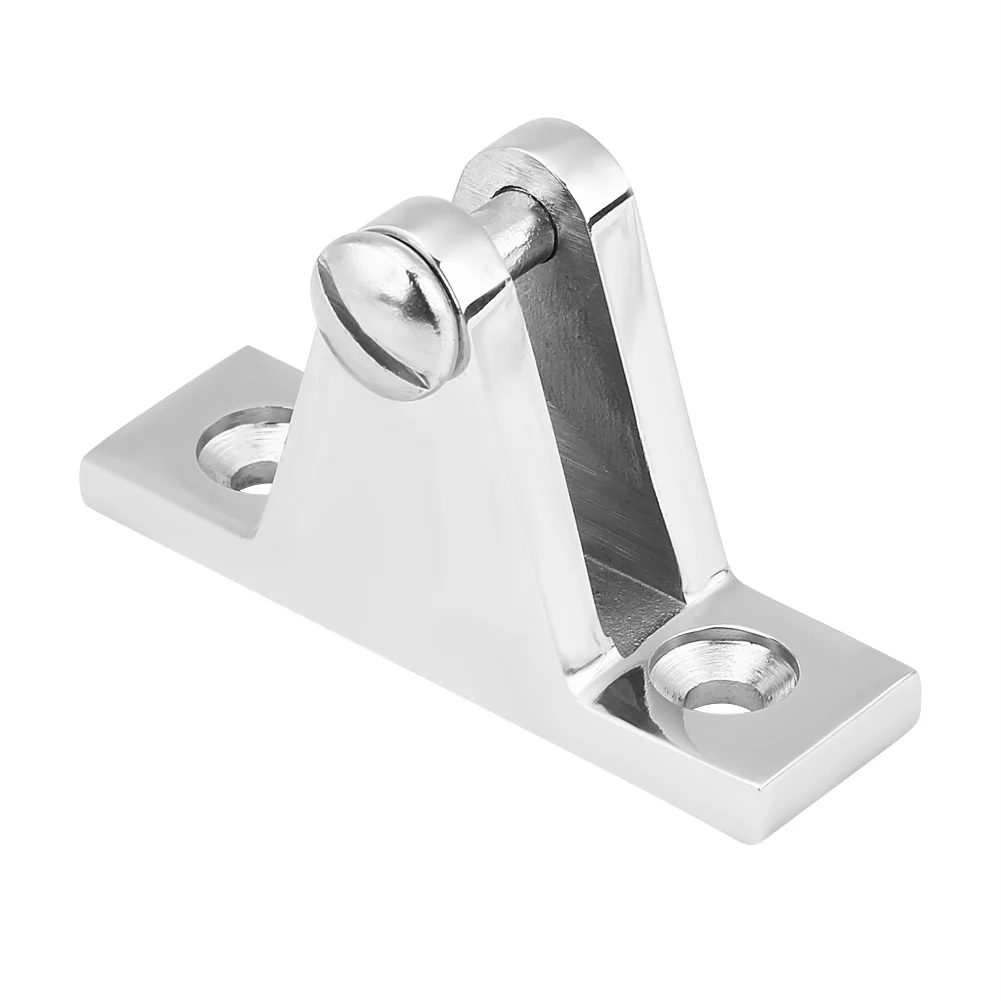 Stainless Steel Marine Boat Deck Hinge Mount for Bimini Top Fitting Hardware Deck
Stainless Steel Marine Boat Deck Hinge Mount for Bimini Top Fitting Hardware Deck