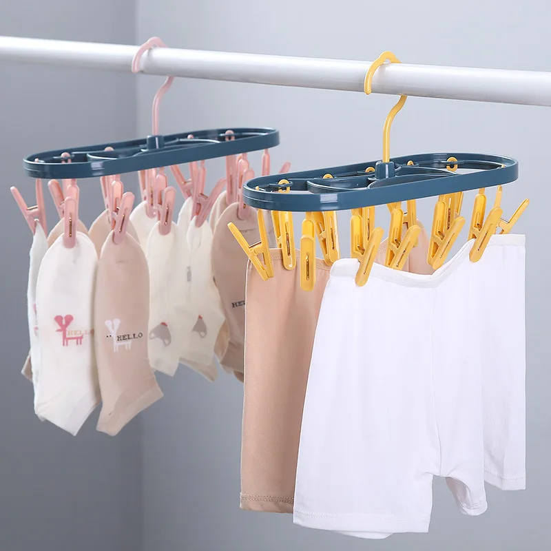 NEW Home Oval Drying Rack Socks Underwear Hanger Foldable Clothes Drying Rack with 12Clothespins for Balcony
NEW Home Oval Drying Rack Socks Underwear Hanger Foldable Clothes Drying Rack with 12Clothespins for Balcony