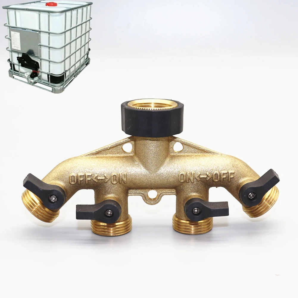 1pcs Brass 4-way Distributor 1/2\" Garden Hose End Connector For Agriculture Lawn Garden Industrial Irrigation Washing Machines
1pcs Brass 4-way Distributor 1/2\" Garden Hose End Connector For Agriculture Lawn Garden Industrial Irrigation Washing Machines